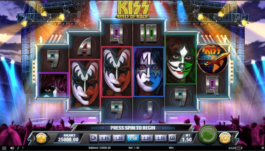 KISS Reels of Rock Slot Machine - Free Play & Review 85