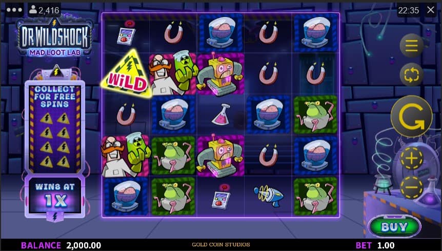 Dr Wildshock: Mad Loot Lab screenshot 2