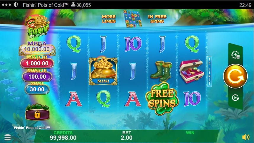 Fishin Pots of Gold Slot Machine - Free Play & Review 2