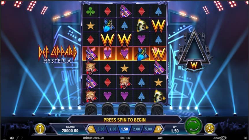 Def Leppard Hysteria Slot Machine - Free Play & Review 3