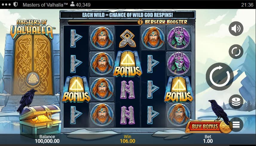 Masters of Valhalla Slot Machine - Free Play & Review 12