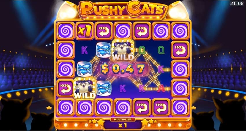 Pushy Cats Slot Machine - Free Play & Review 2
