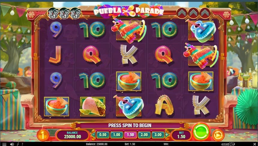 Puebla Parade Slot Machine - Free Play & Review 2
