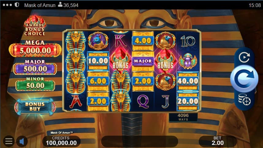 Mask of Amun Slot Machine - Free Play & Review 8