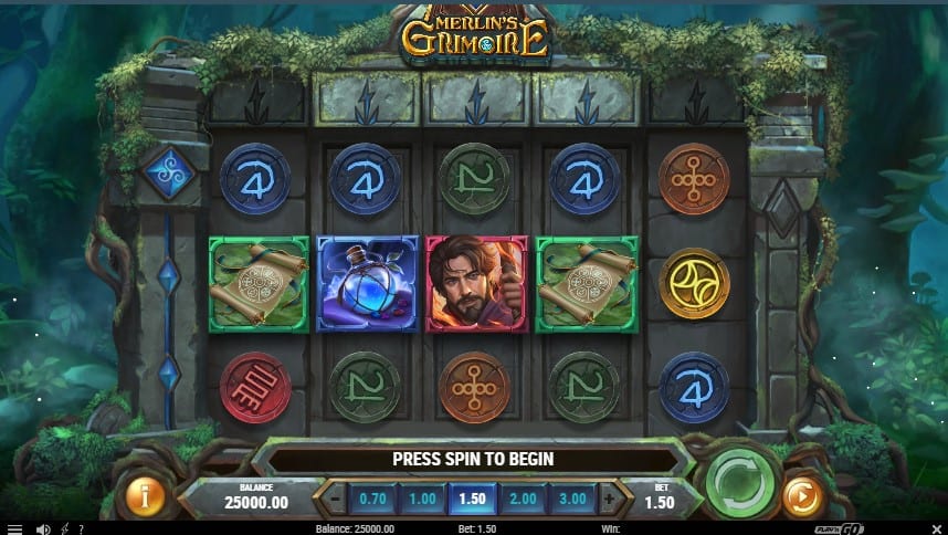 Merlin’s Grimoire Slot Machine - Free Play & Review 1
