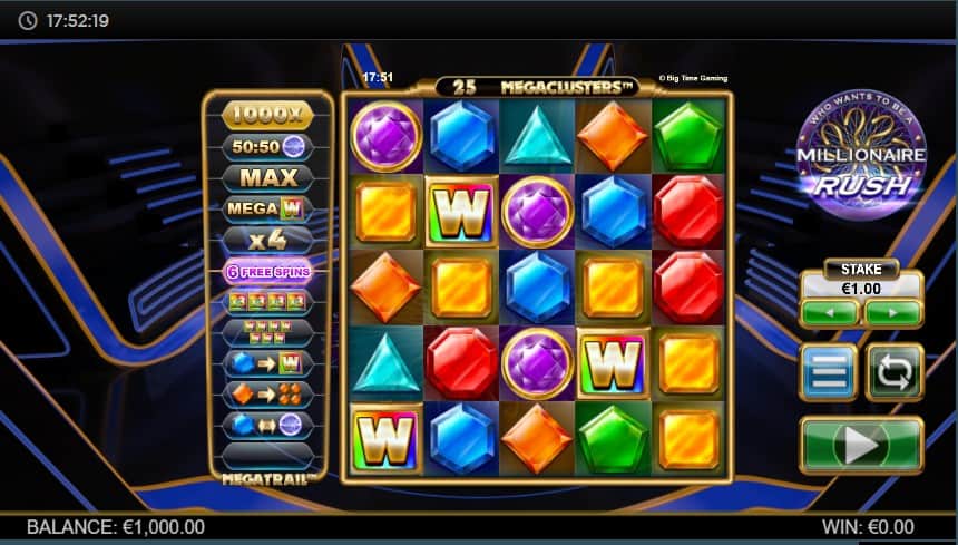 Millionaire Rush Slot Machine - Free Play & Review 3