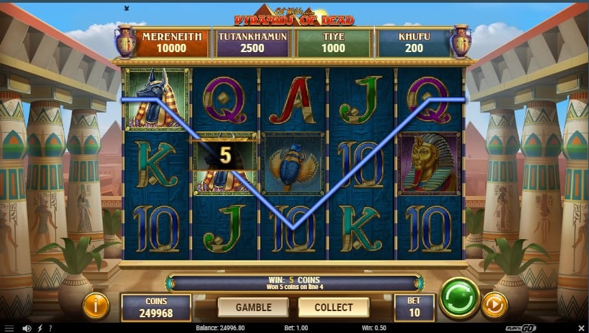 Pyramids of Dead Slot Machine - Free Play & Review 5