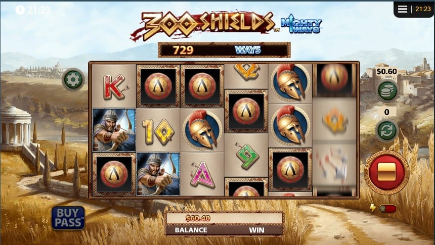 300 Shields Mighty Ways Slot Machine - Free Play & Review 3